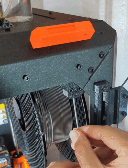 PRUSA Enclosure Mounted Filament Cutter