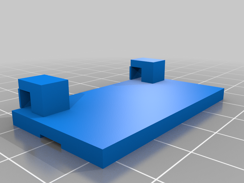 Miniatura 6 do modelo 3D Parametric detachable bin with modular, parametric mounting system