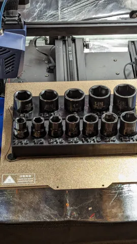 Harbor Freight Stubby Socket Tray