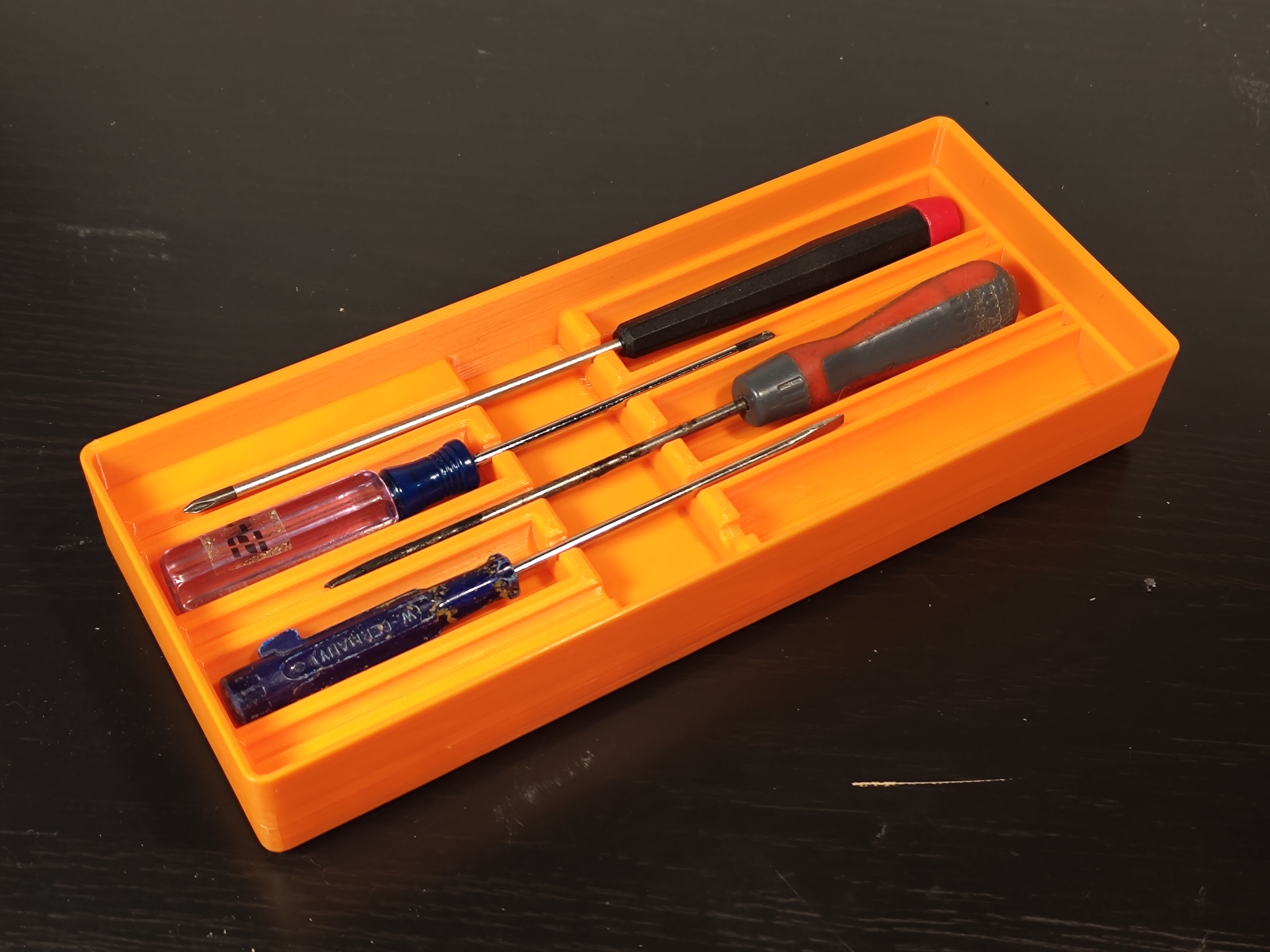 Gridfinity screwdriver holder