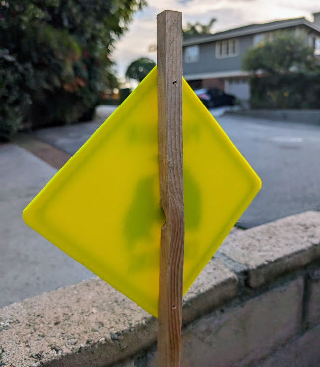 Penguin Crossing Sign, Simplified by IvyMike | Download free STL model ...