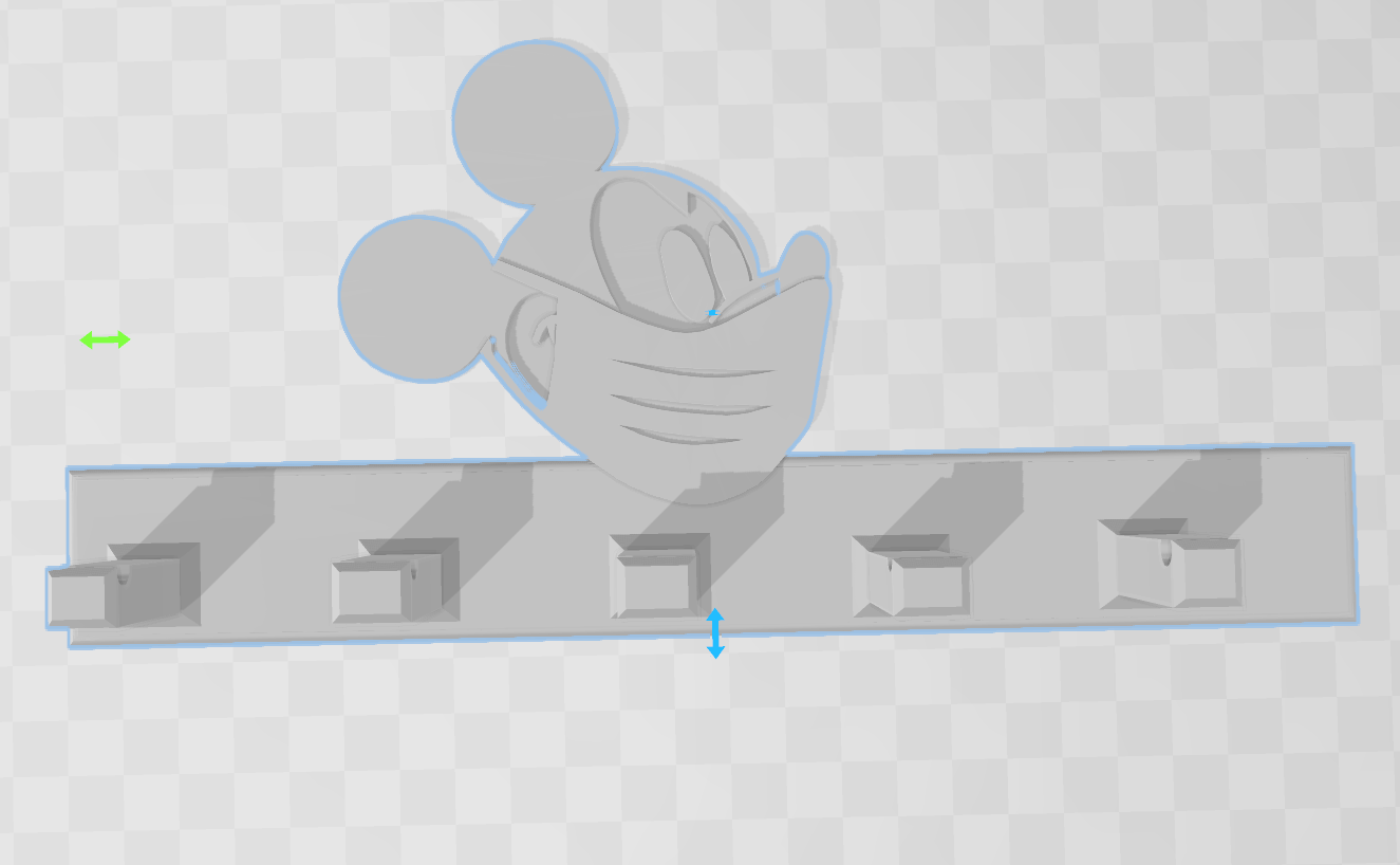 mickey mouse mask hanger