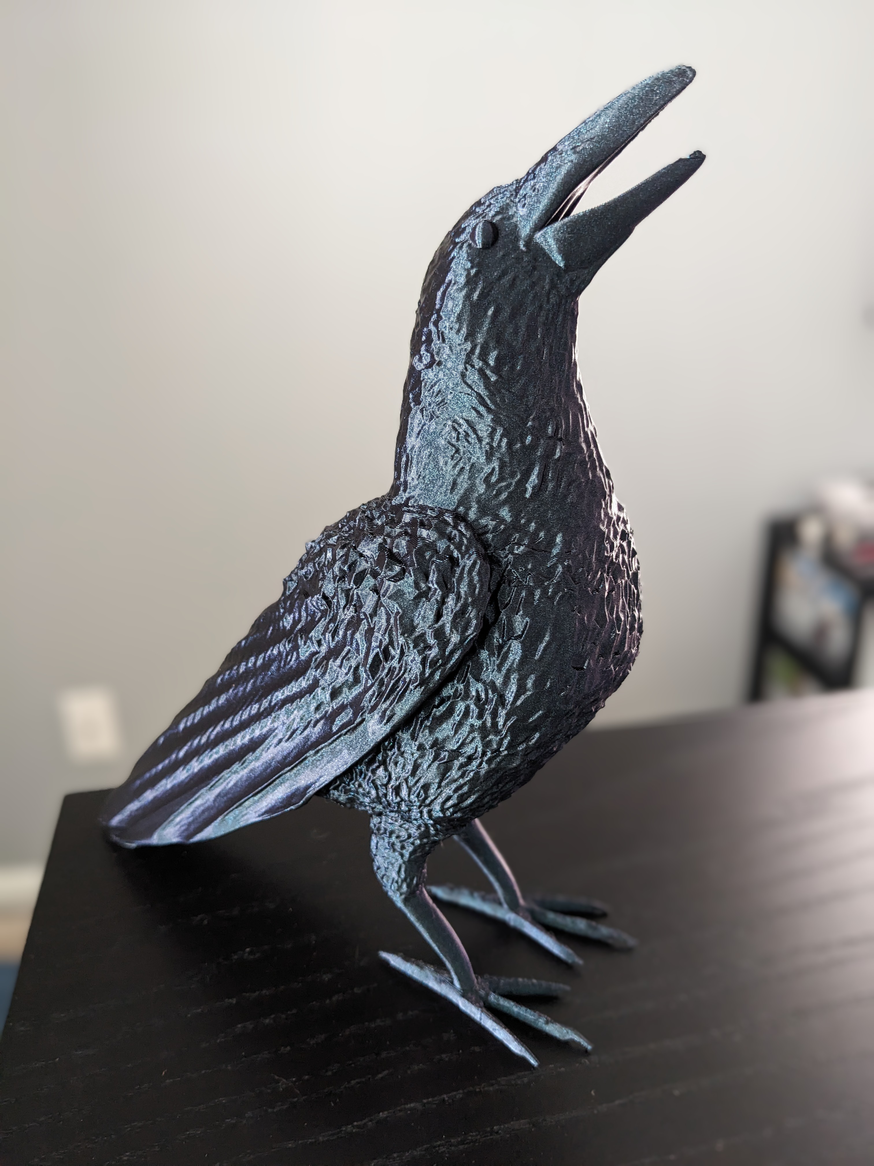 Miniatura 3 do modelo 3D Crow Model (Lamp)