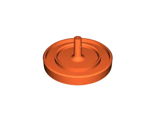 Replacement Gyroscope flywheel by Cinnamon - Become | Download free STL ...