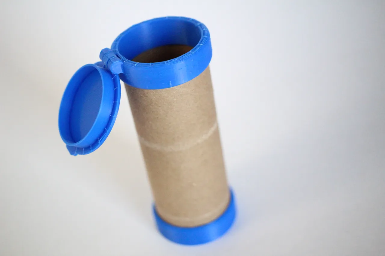 Toilet paper tubes container kit by Makidev, Download free STL model