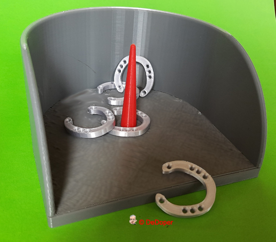 Horseshoe Throw By Dedoper Download Free STL Model Printables