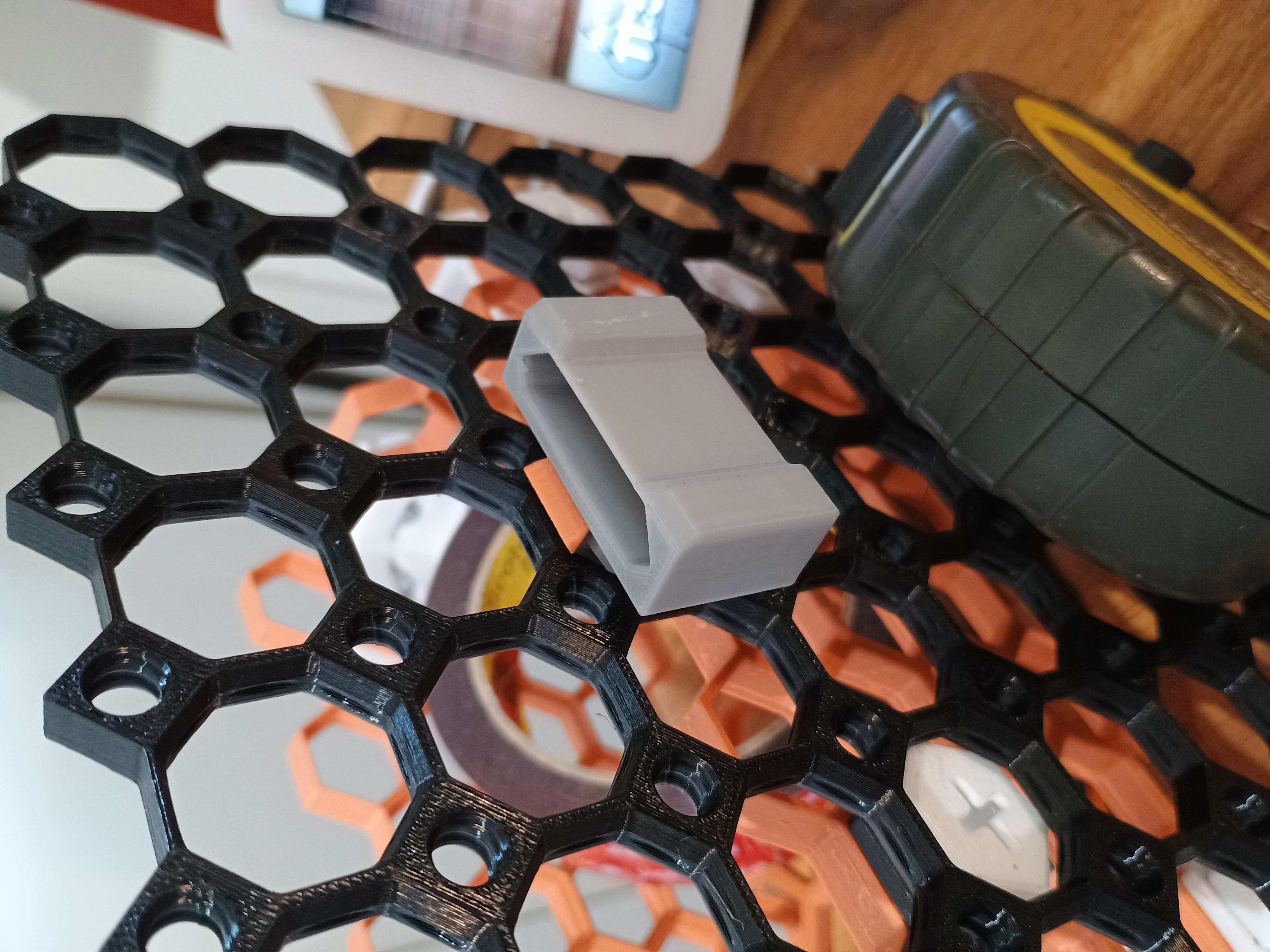 Multiboard alternative mount (WIP)- Tape measure holder