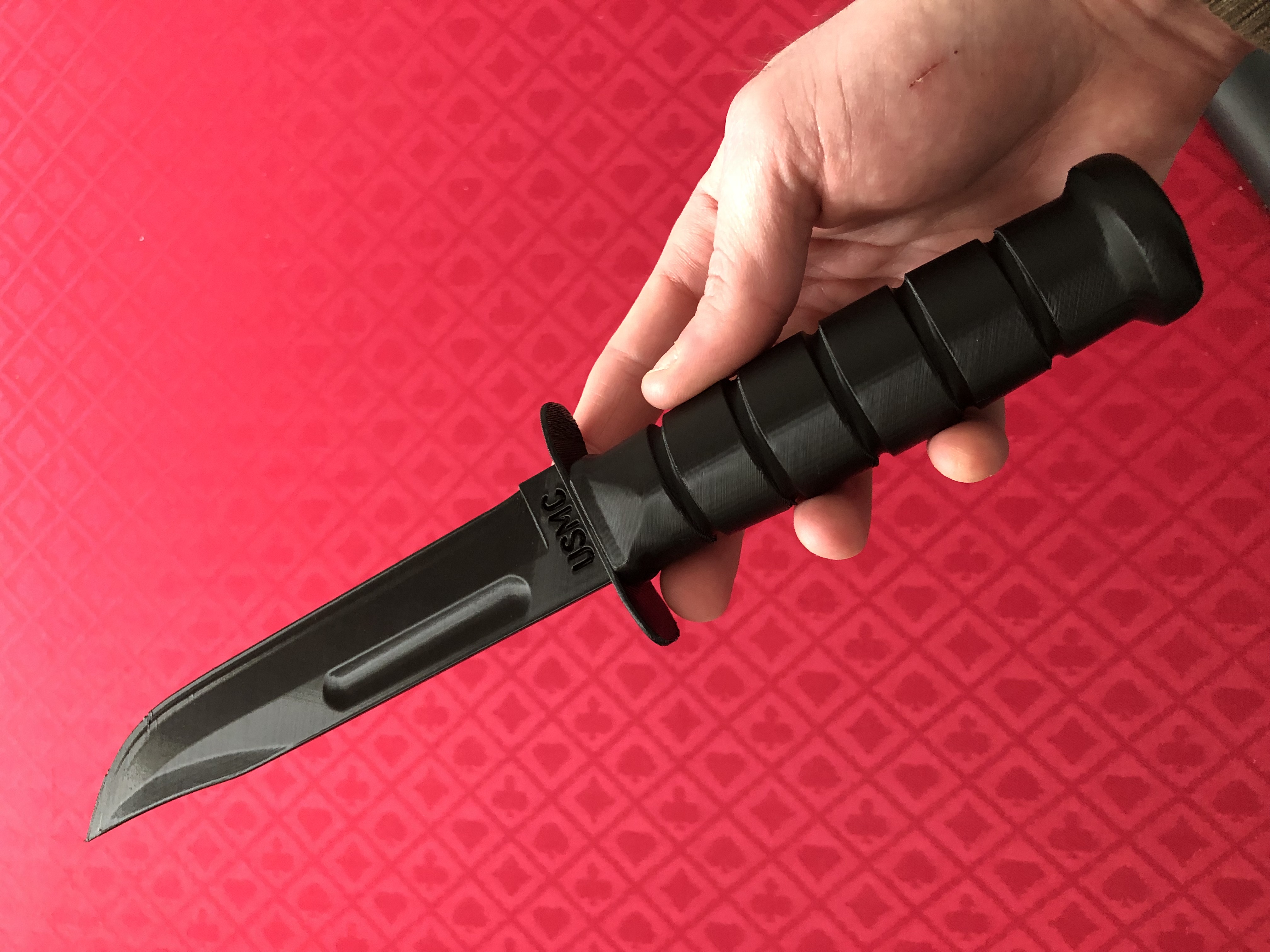 KABAR knife by tjbrother Download free STL model