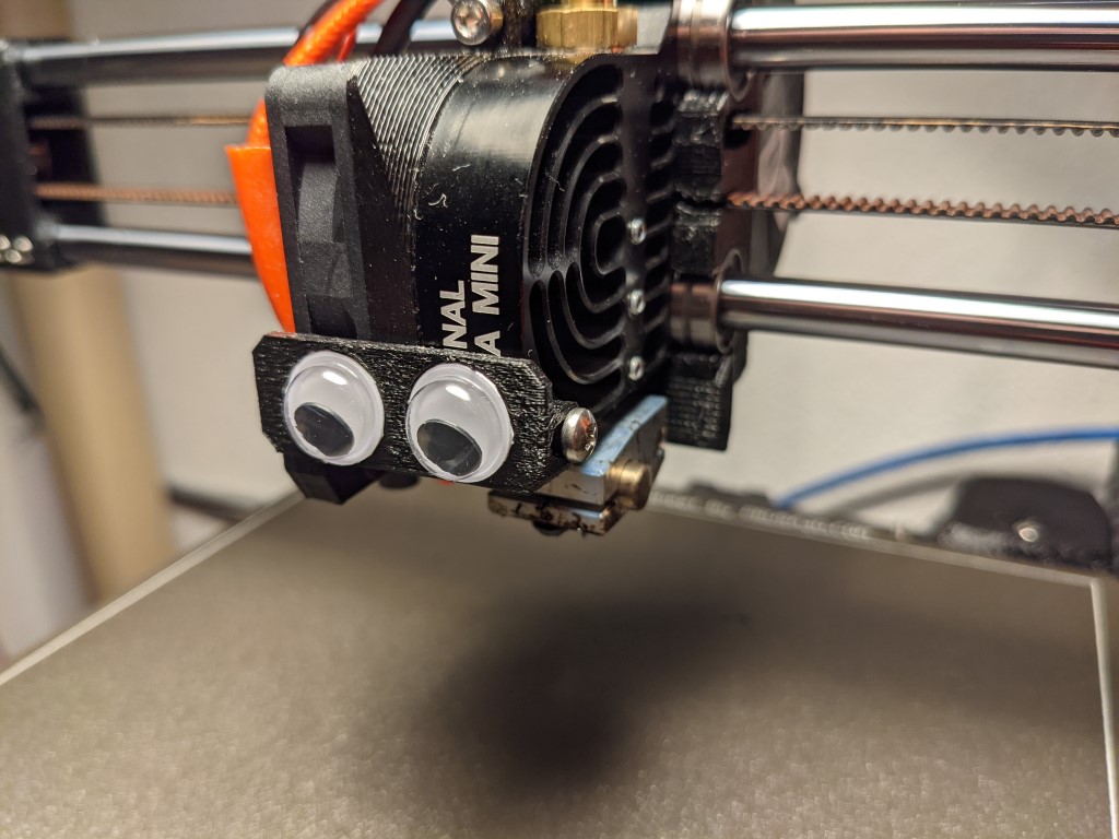 Googly eyes for Prusa Mini+