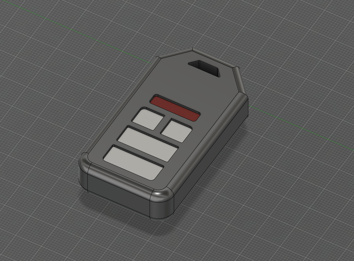 Honda CRV Key Fob Dummy by Chessdragon Download free STL model