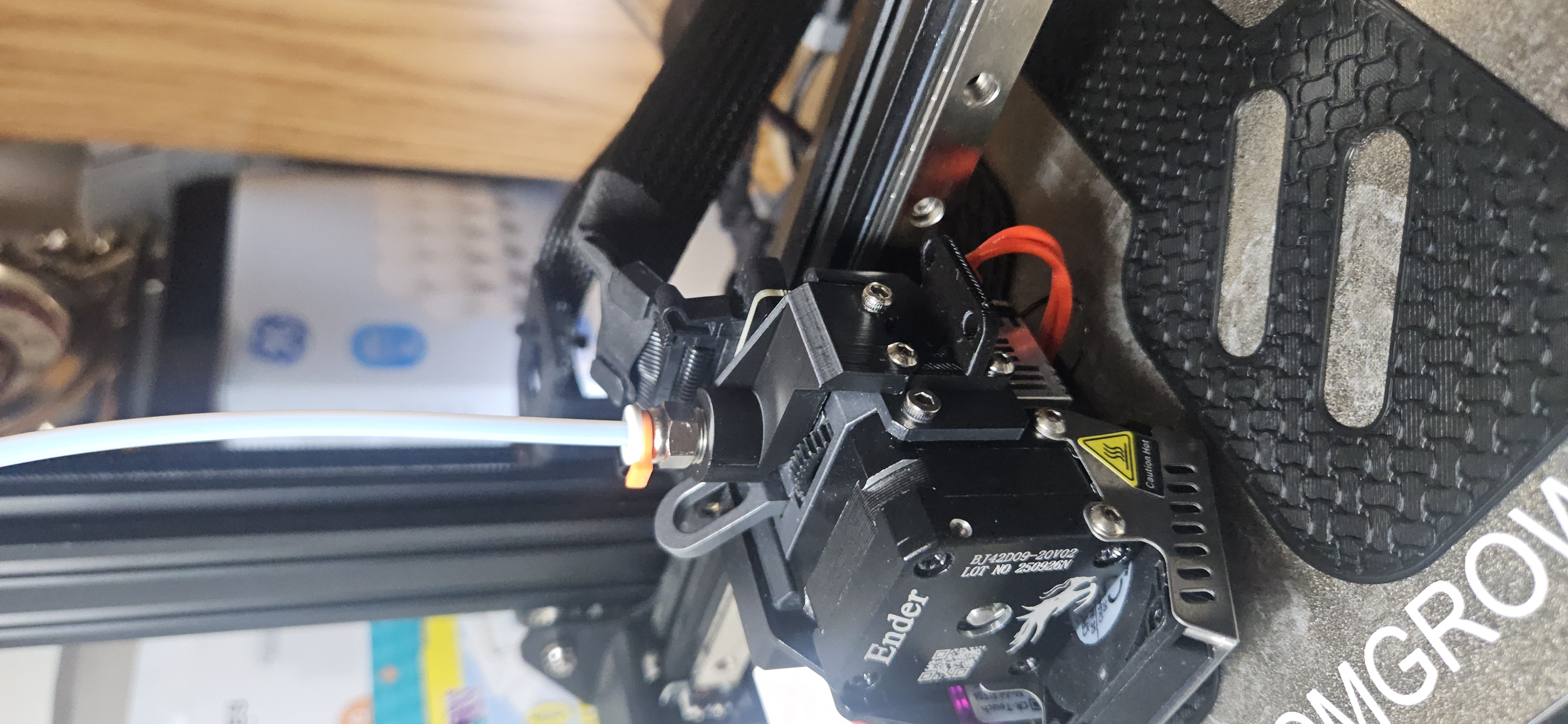 Sprite extruder PTFE adapter = zero Y offset BLTouch/CRTouch