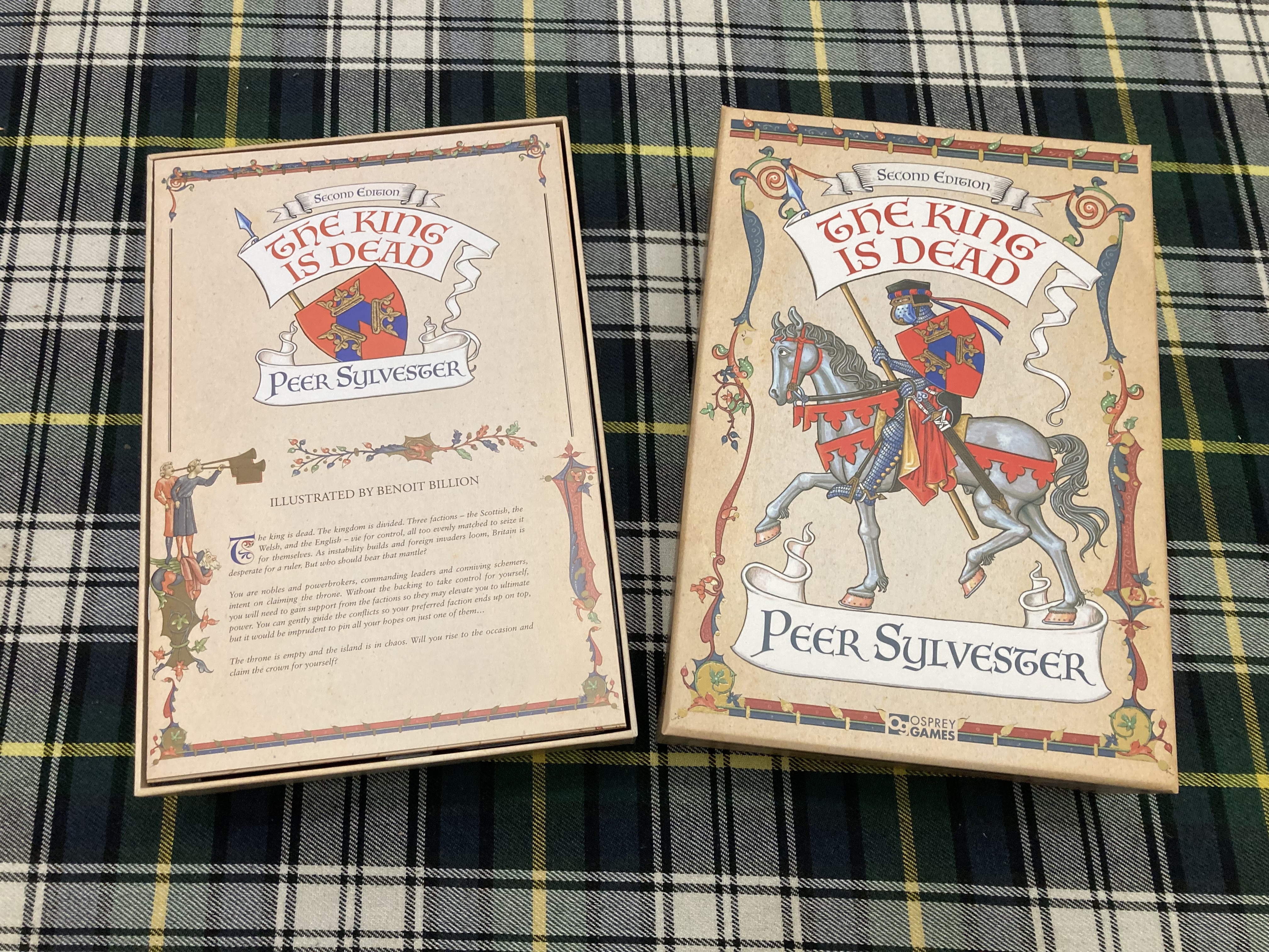 The King is Dead 2nd Edition Organizer Insert