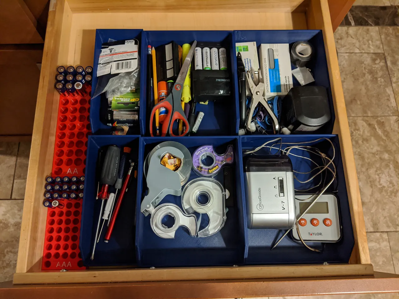 Yet Another Junk Drawer Organizer by ScooterMAC