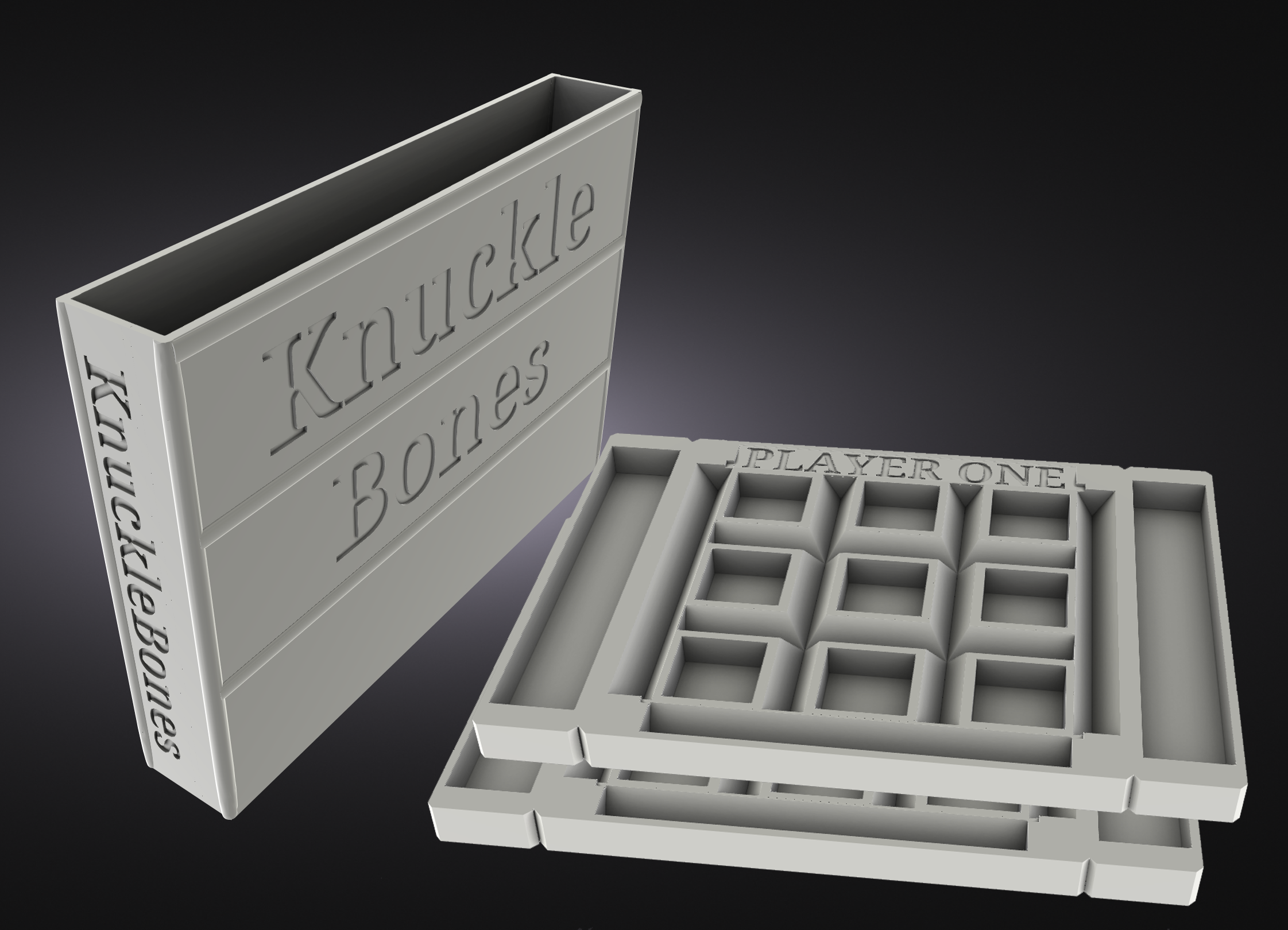 KnuckleBones Travel Sets. Two versions.