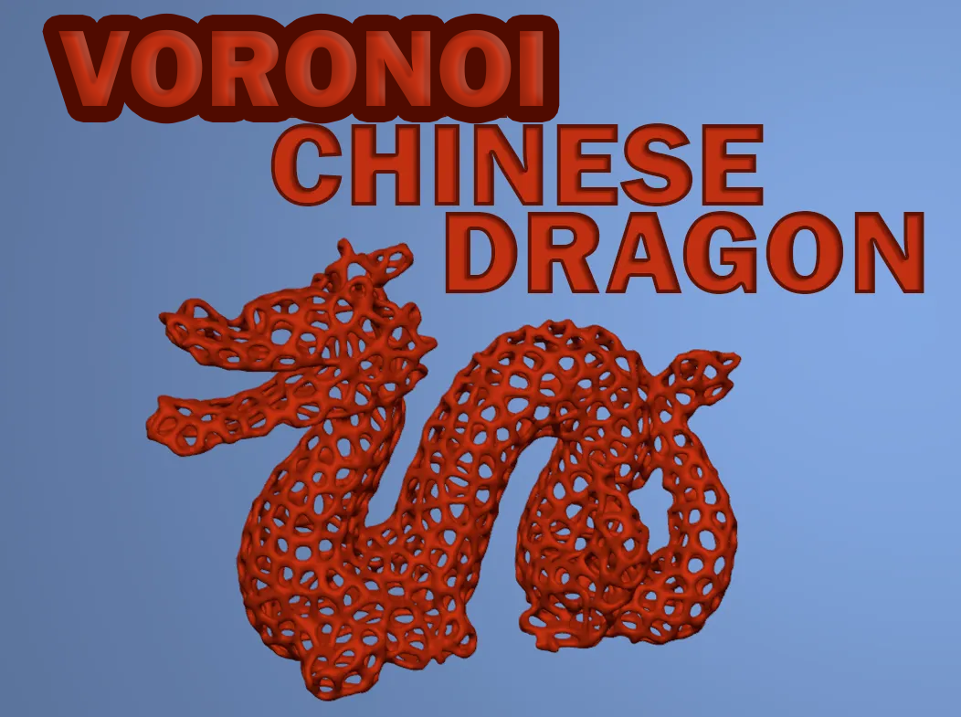 Voronoi Chinese Dragon