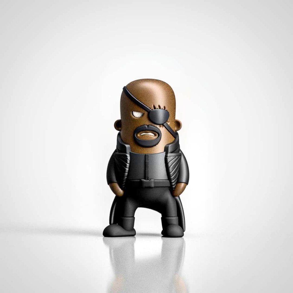 Mini Nick Fury