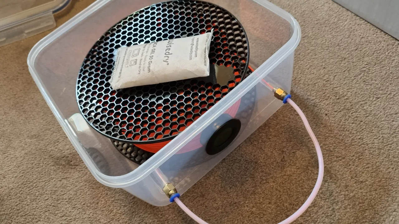 Filament Dry Box Design Goes Way Over The Top