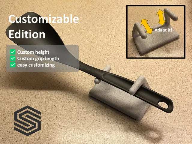 Customizable Utensil Holder - adapt it to your Utensil / Cuttlery