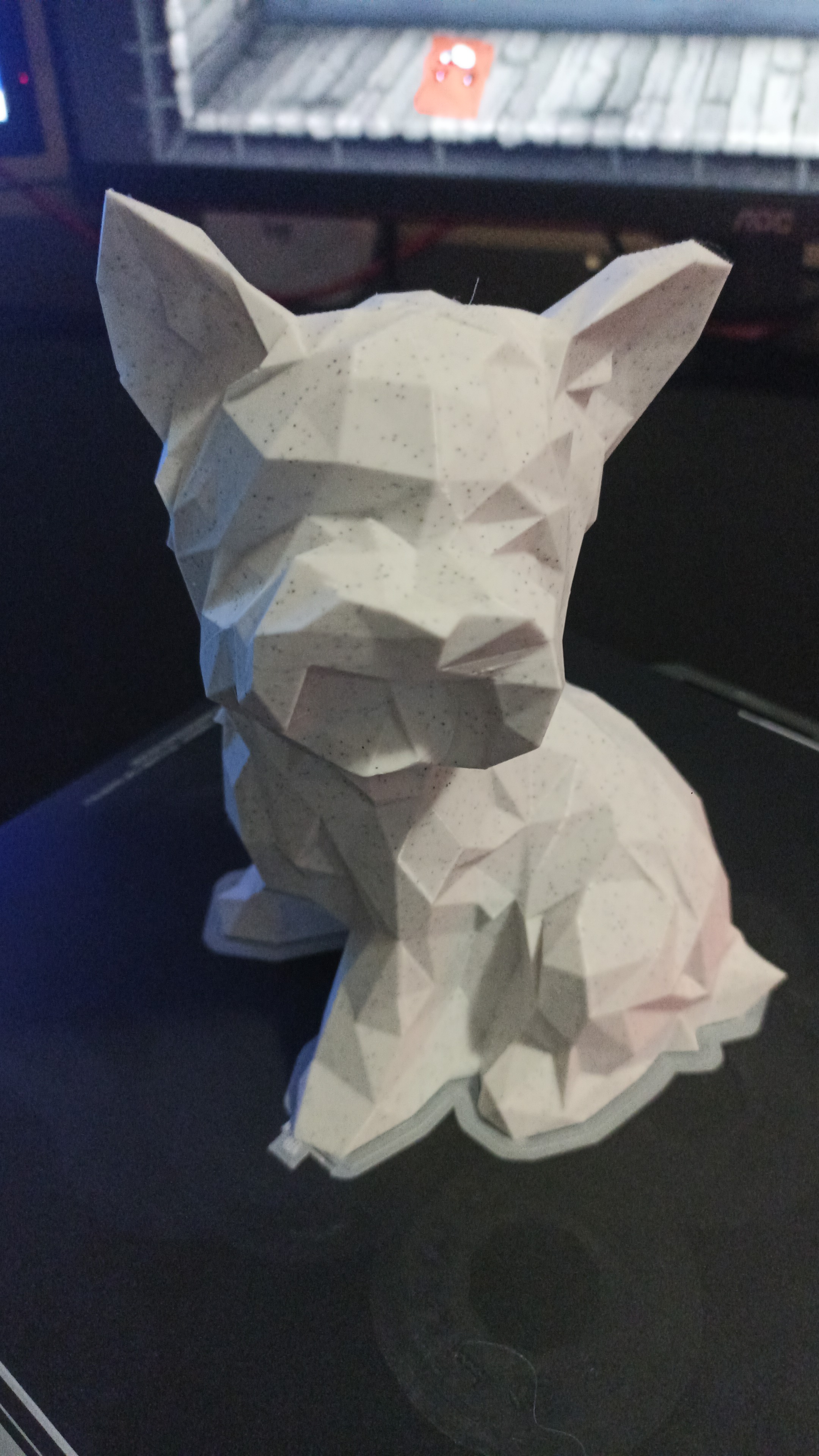 Yorkshire Terrier without ribbon (Low poly/no supports)