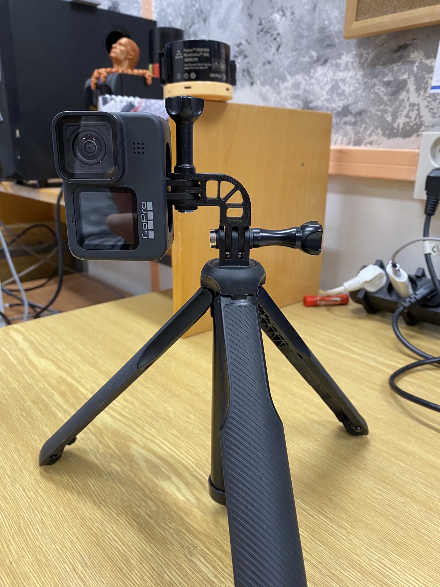 GoPro vertical mount by PataBenda | Download free STL model ...