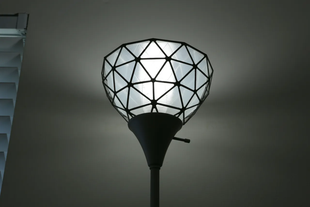 Geodesic Lamp Shade by Adafruit | Download free STL model | Printables.com
