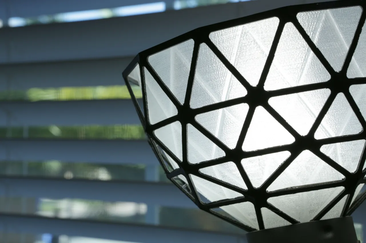 Geodesic Lamp Shade by Adafruit | Download free STL model | Printables.com
