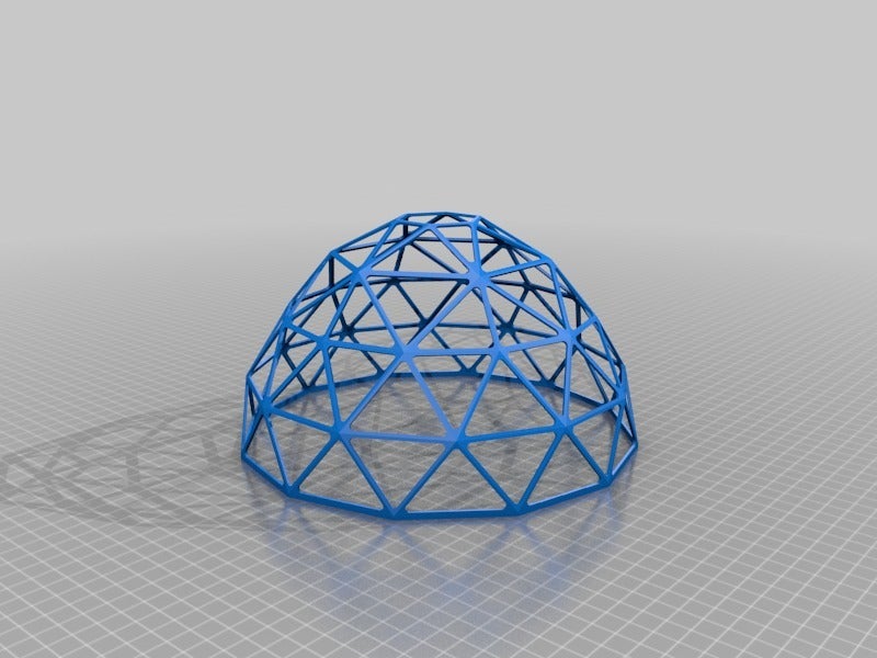 Miniatura 10 do modelo 3D Geodesic Lamp Shade