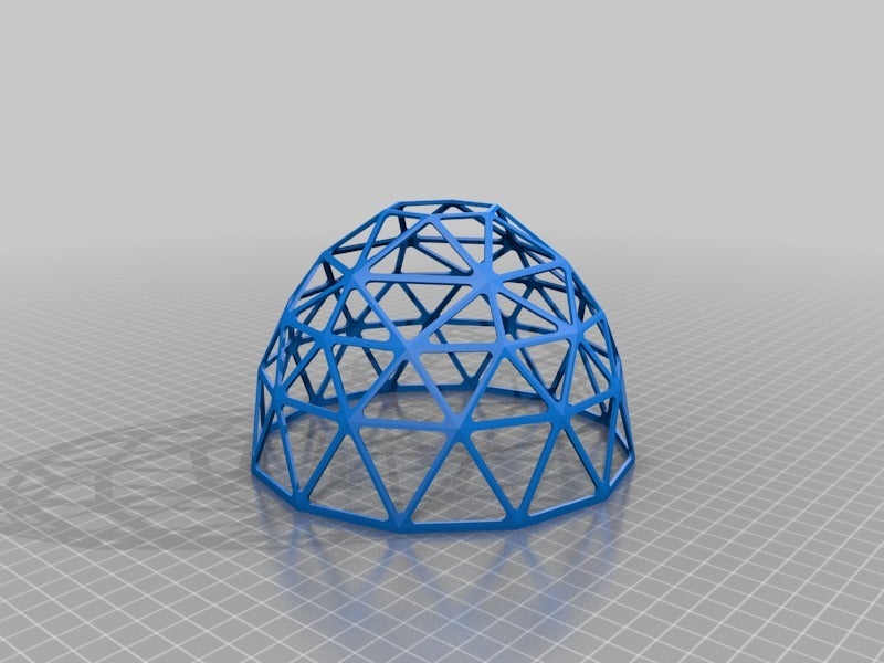 Miniatura 12 do modelo 3D Geodesic Lamp Shade