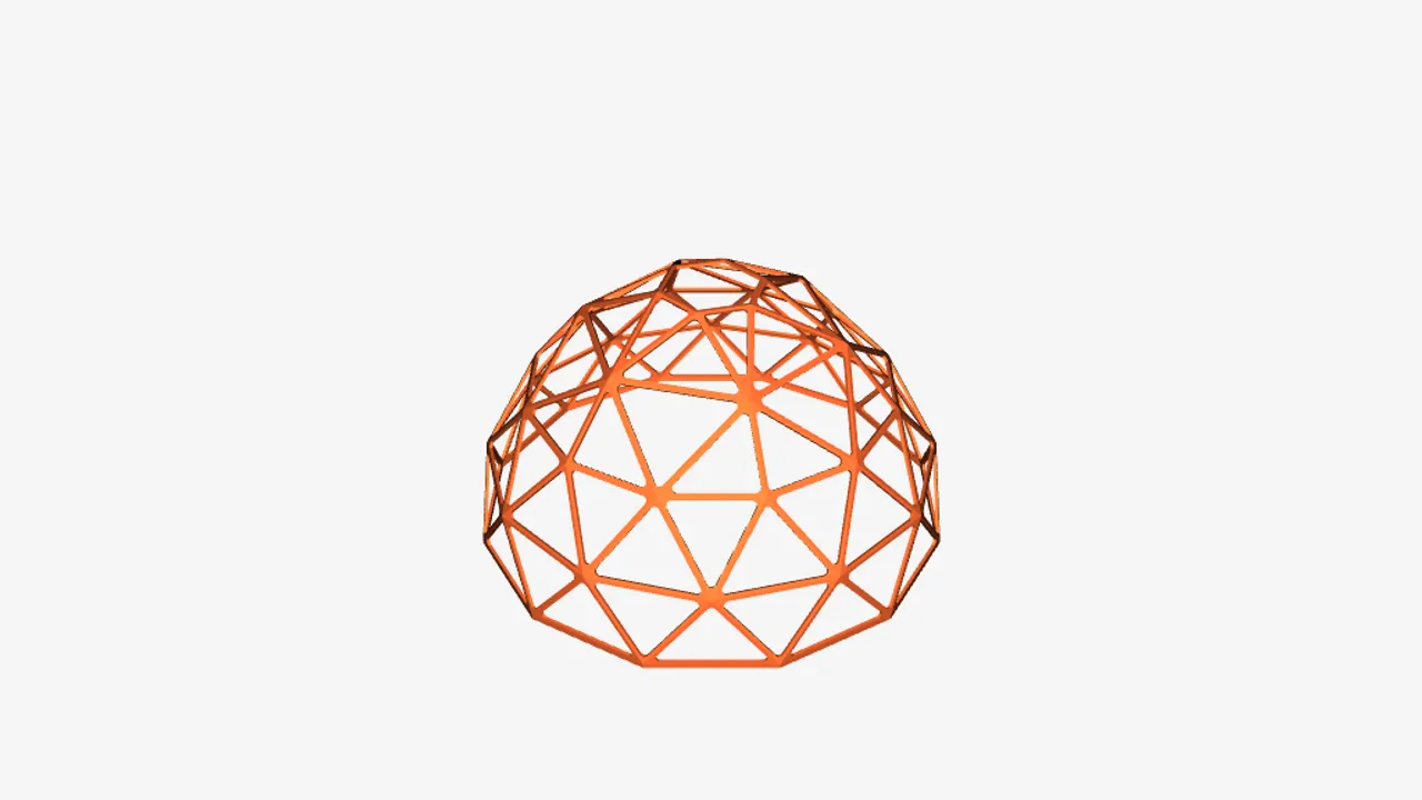 Geodesic Lamp Shade by Adafruit | Download free STL model | Printables.com