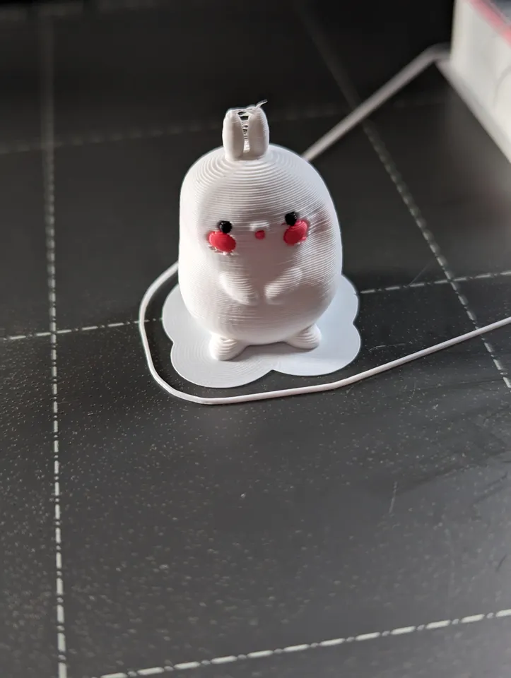 3D file Molang and Piu-Piu Korean cute animation kawai 🐇・3D print model to  download・Cults