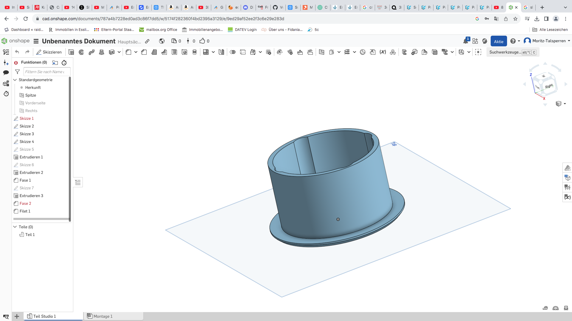 Miniatura 2 do modelo 3D Kabelhalterung