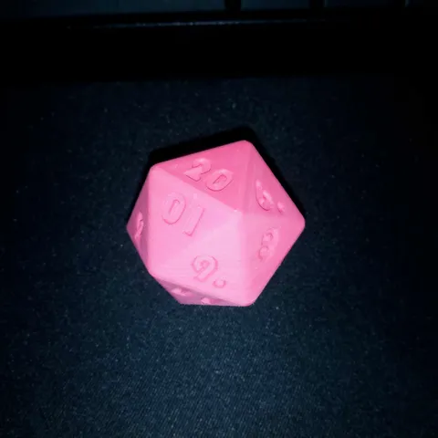 D20 Dice Bauhaus