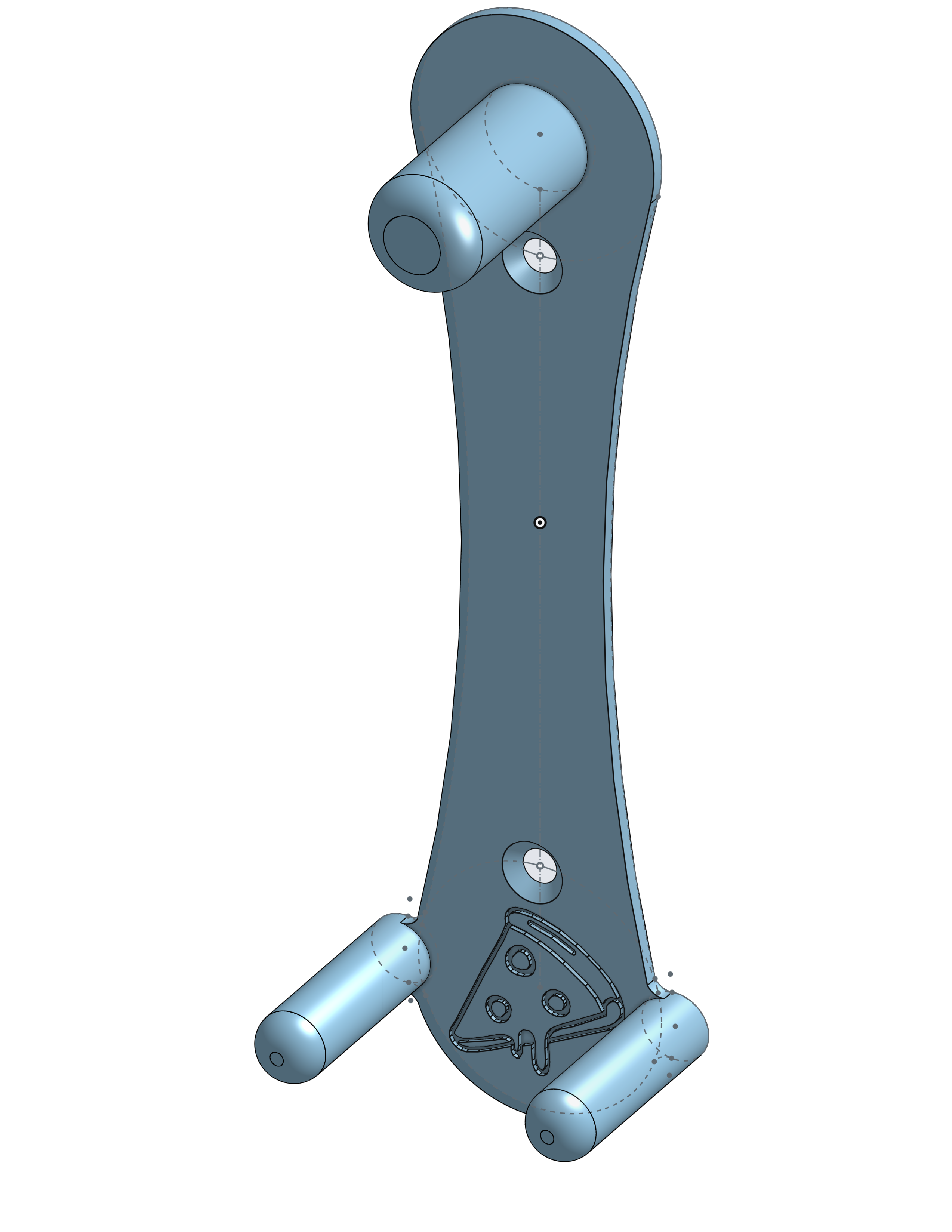 Pizza Cutter Wall Mount by Cruvax | Download free STL model