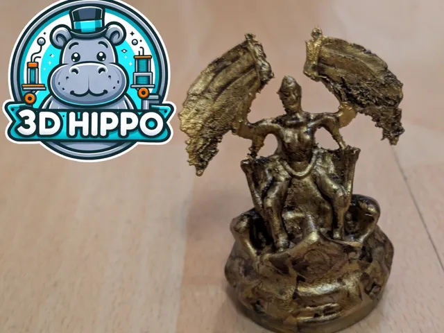 Statue of an ancient fantasy god