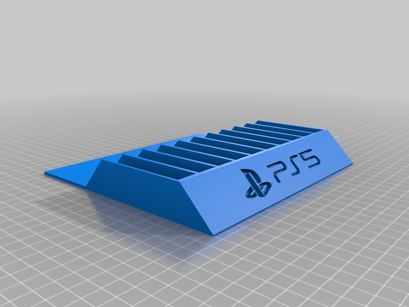 PS5 Game Holder by noetico Download free STL model