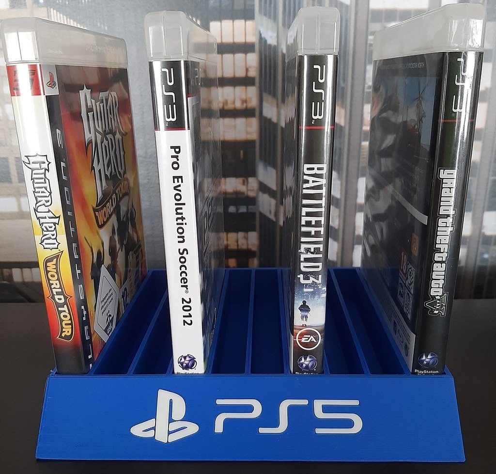 Miniatura 2 do modelo 3D PS5 Game Holder