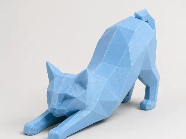 Low Poly Cat/Katze