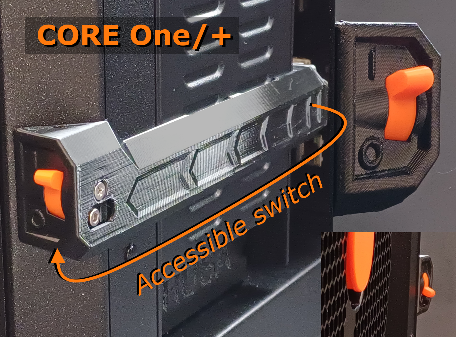 Power switch adapter - CORE One/+