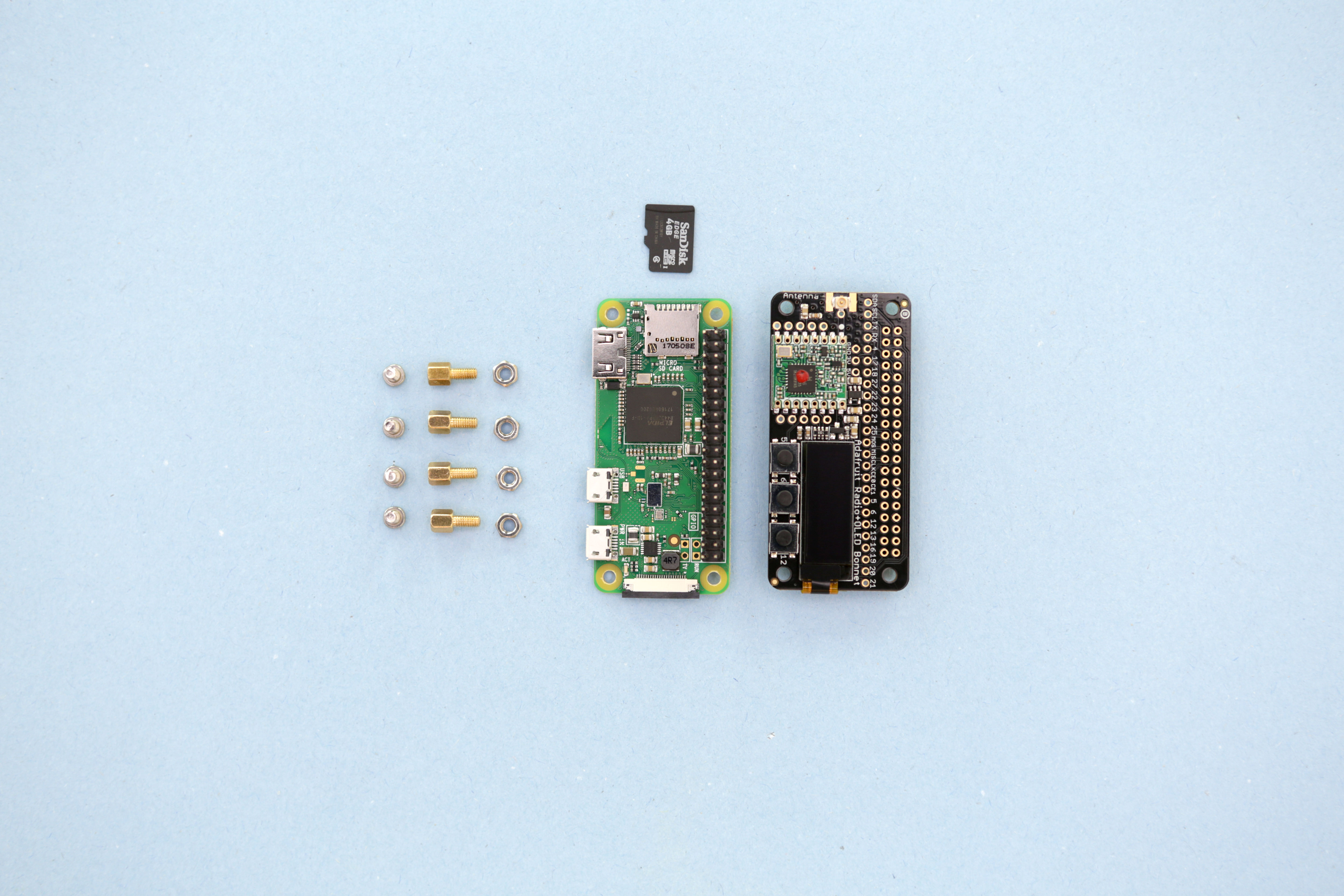 Miniatura 5 do modelo 3D Raspberry Pi Zero Stand