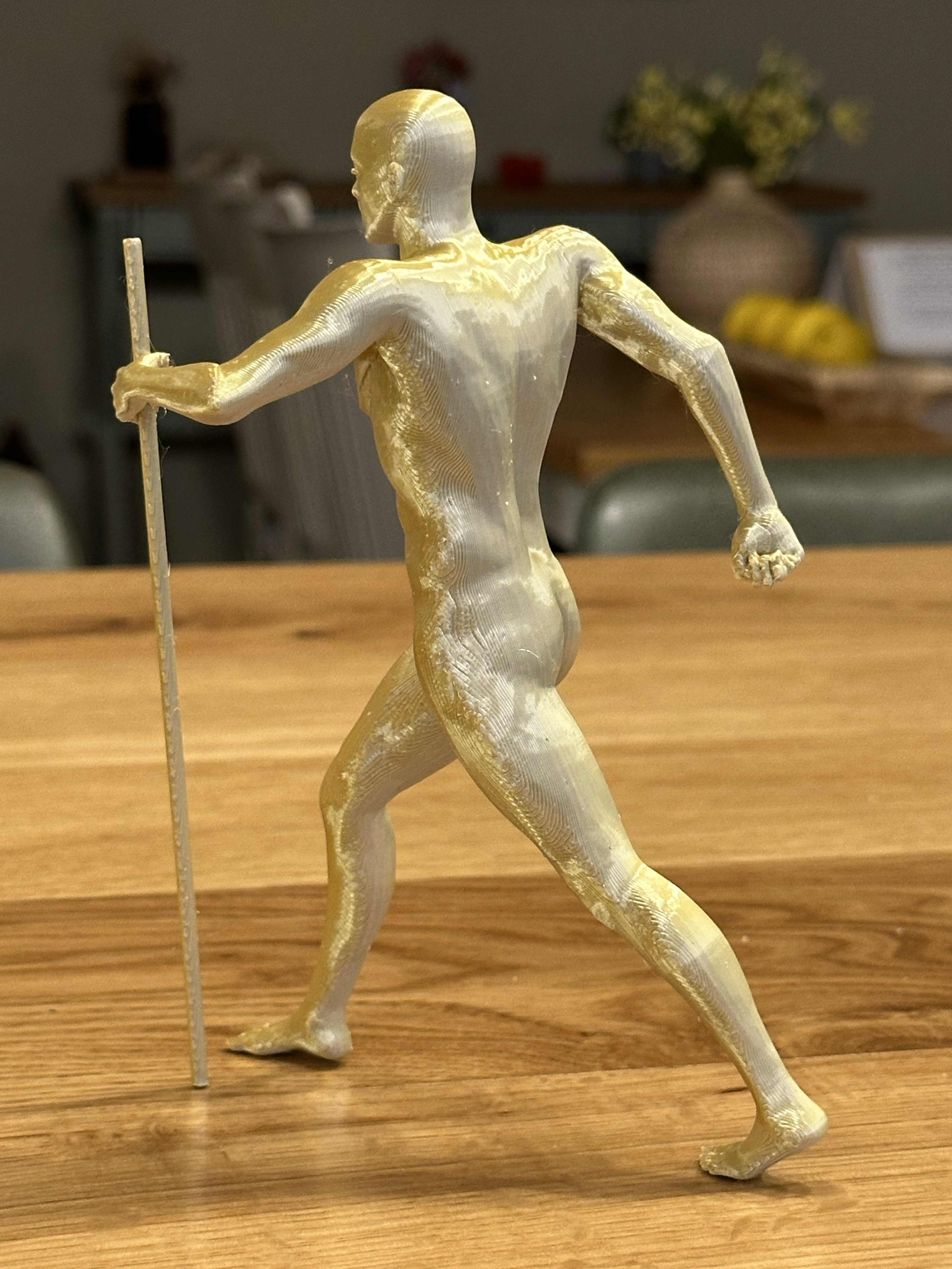 Miniatura 2 do modelo 3D The walking man