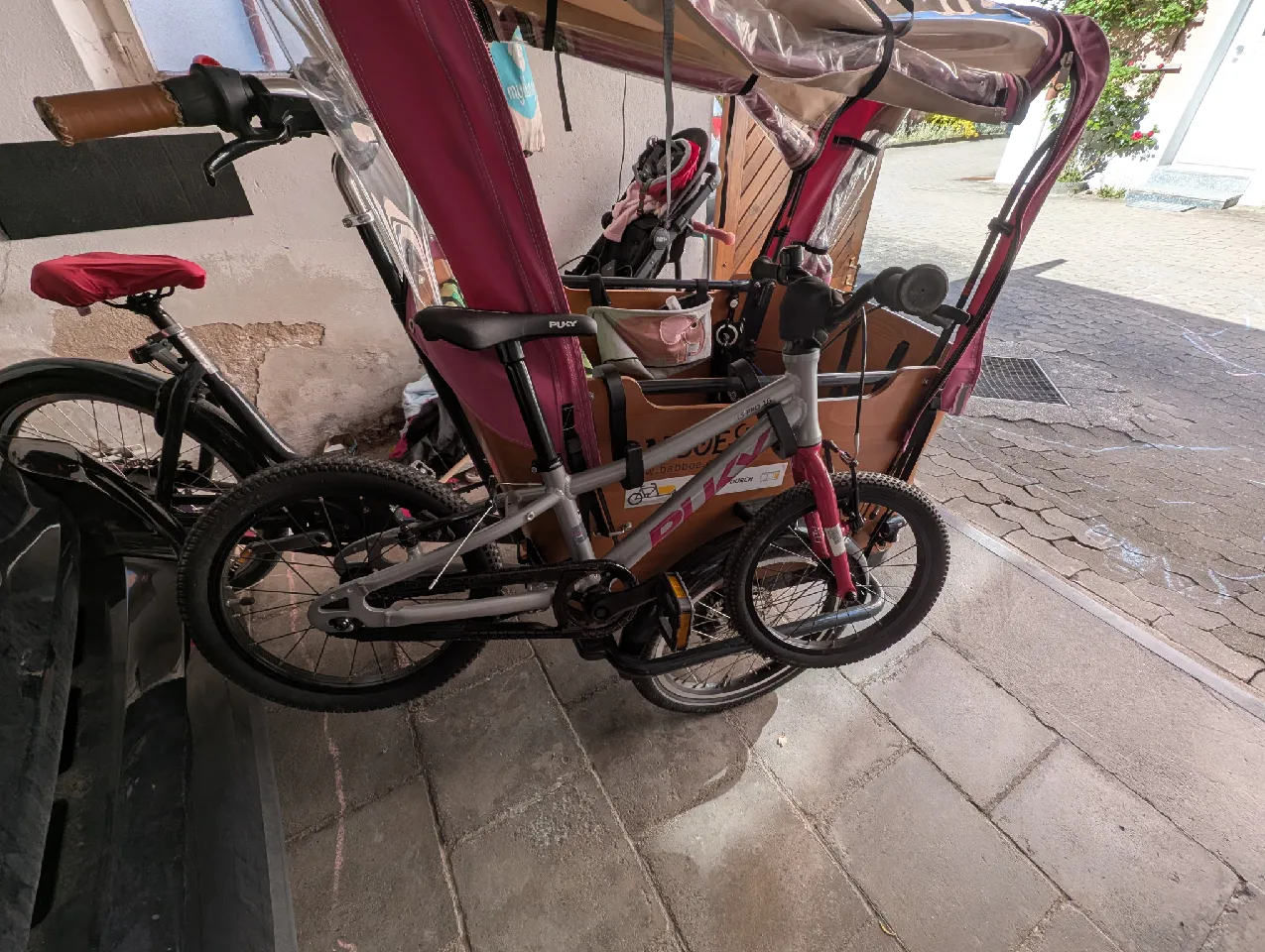 Kinderfahrrad Halterung fr Lastenfahrrad Babboe - Childrens bike mount  for cargo bike by Felio | Download free STL model | Printables.com