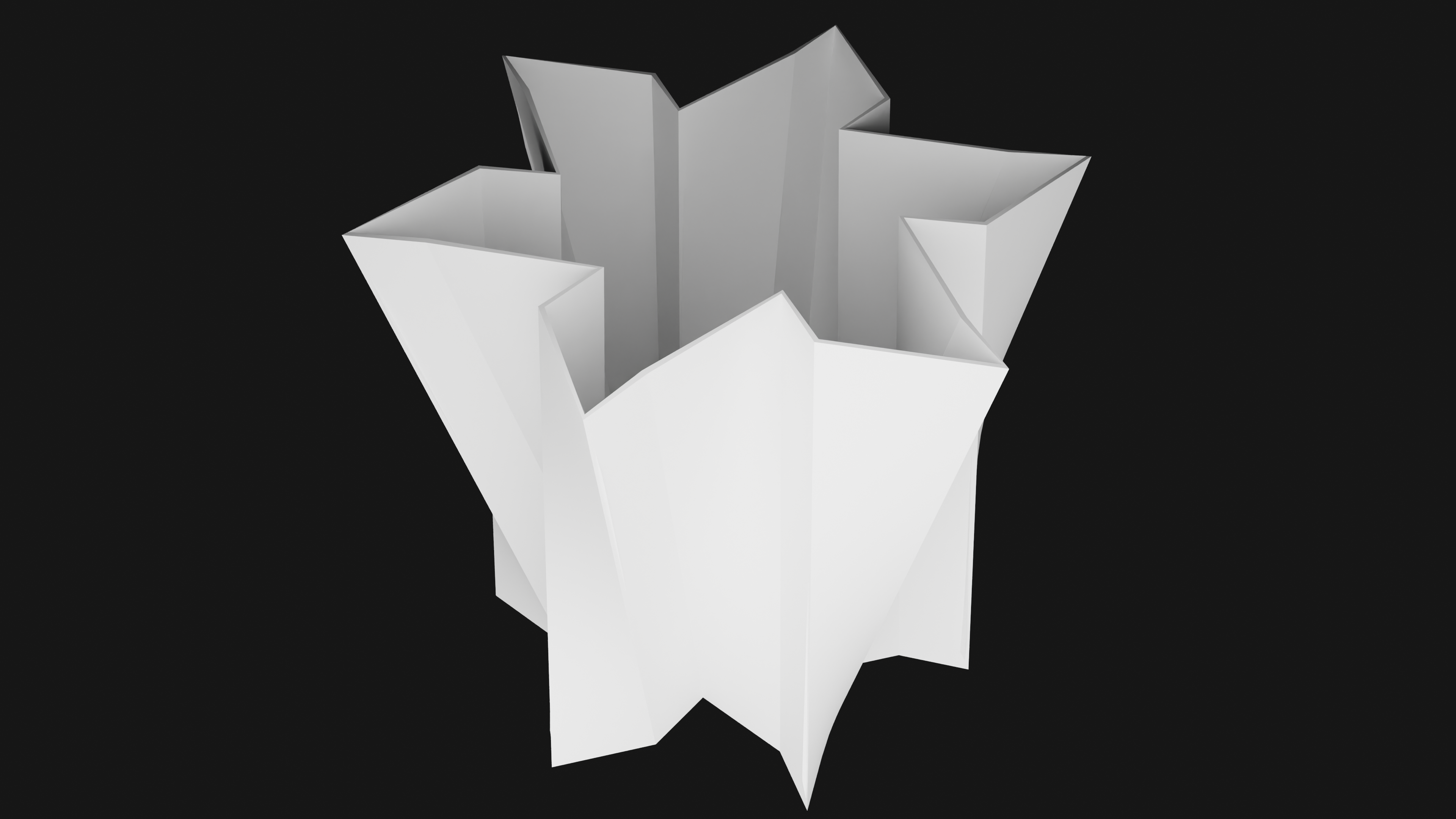 Star-vase || Shuriken-vase