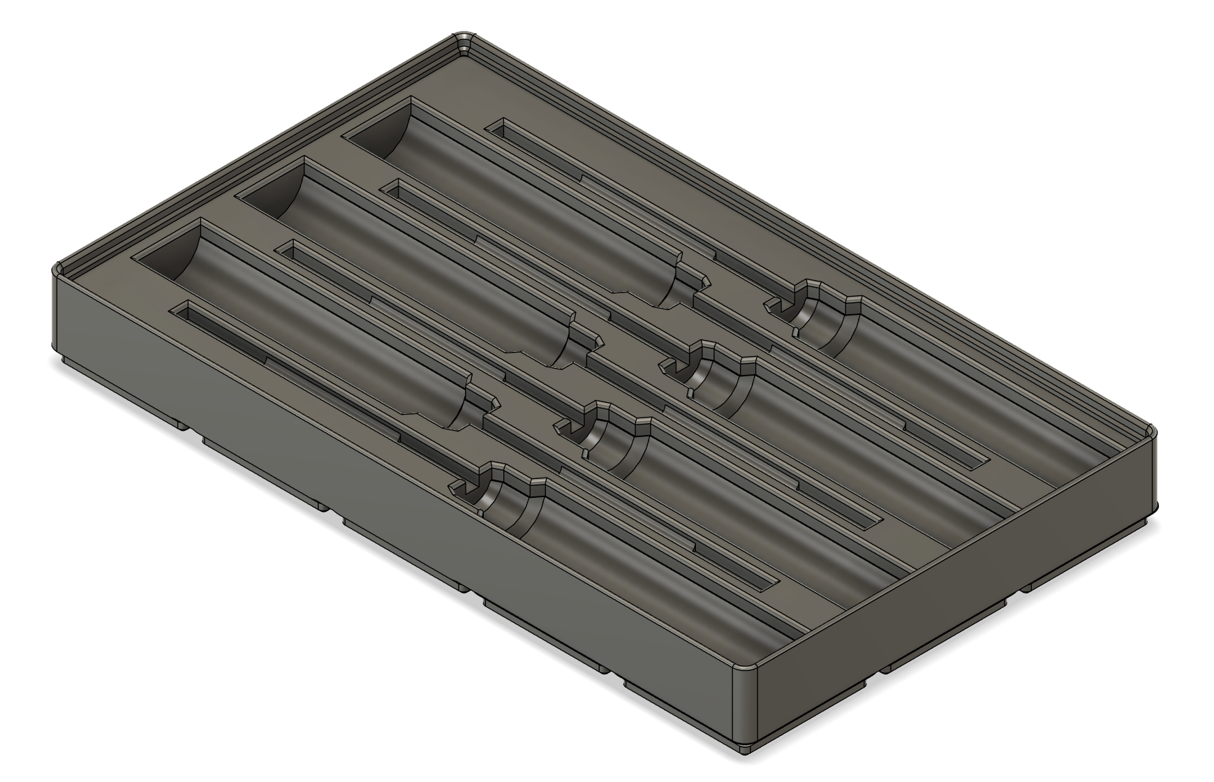 Miniatura 2 do modelo 3D Gridfinity Hex Driver Tray