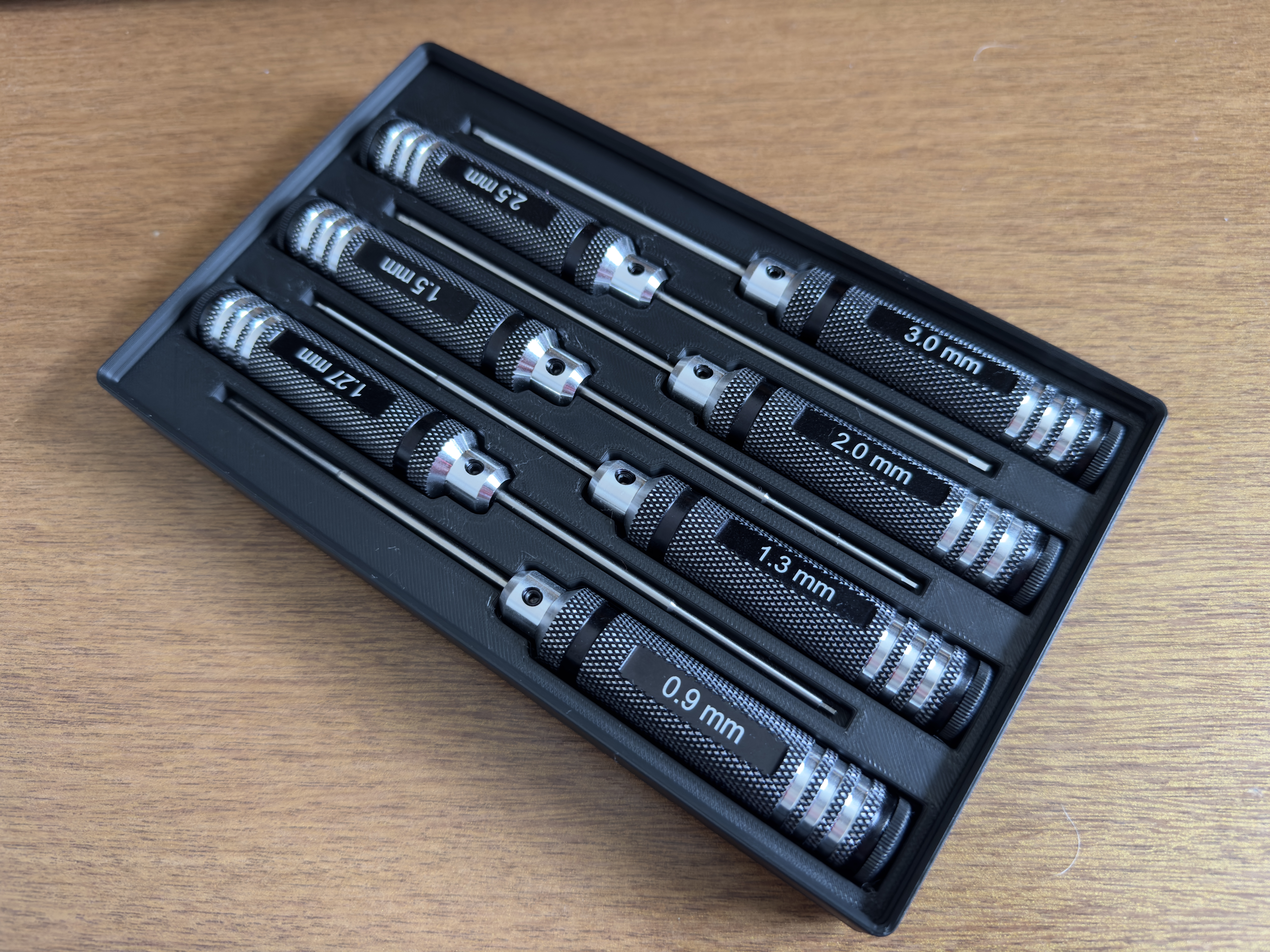 Gridfinity Hex Driver Tray