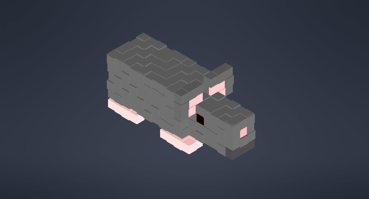 Minecraft Mouse por Coufi | Descargar modelo STL gratuito | Printables.com