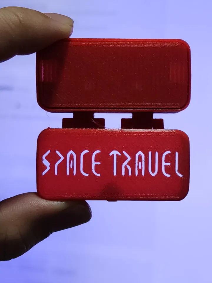 Hinged casing for Moondrop Space Travel por darkytoothpaste, Descargar  modelo STL gratuito