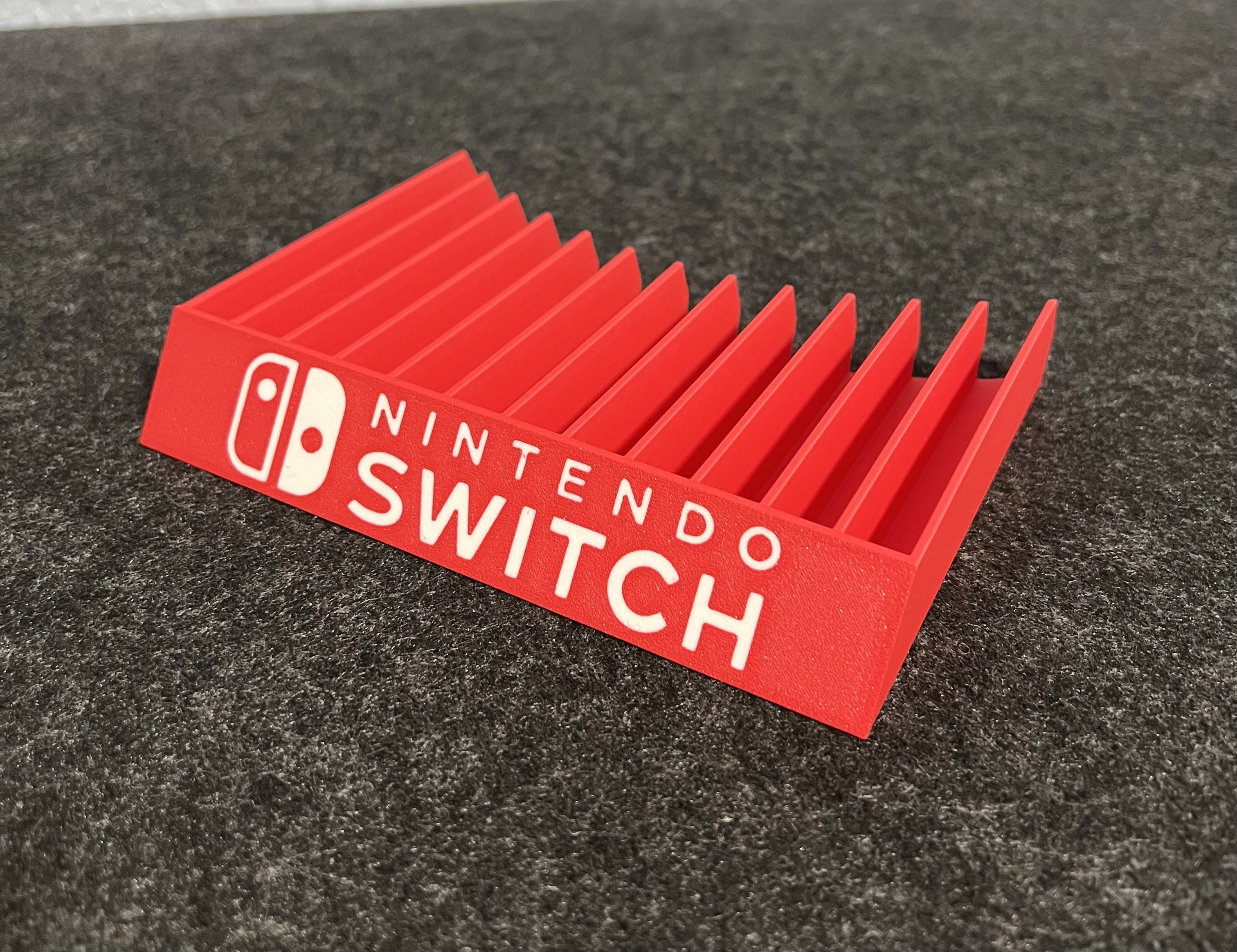 Nintendo Switch game holder with embedded logo by Sven | Download free ...