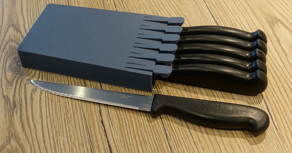 Steak Knife Case by ishikawats Download free STL model