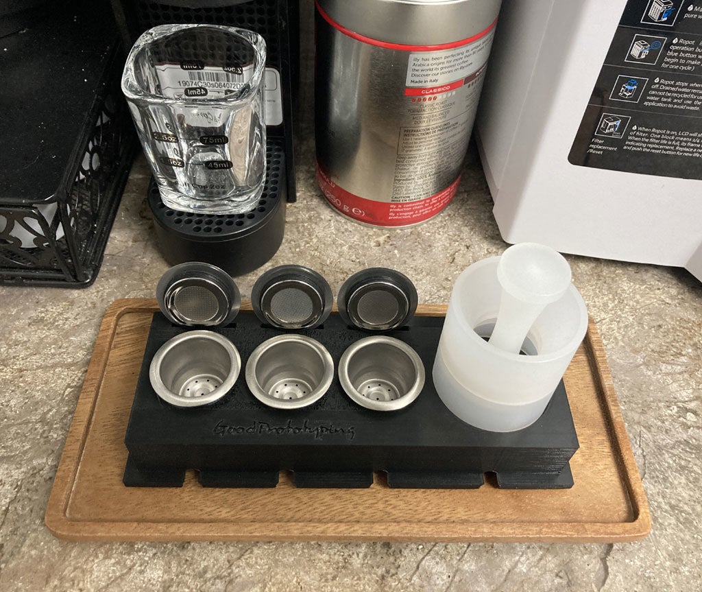 Refillable Nespresso Coffee Capsule Holder Tray
