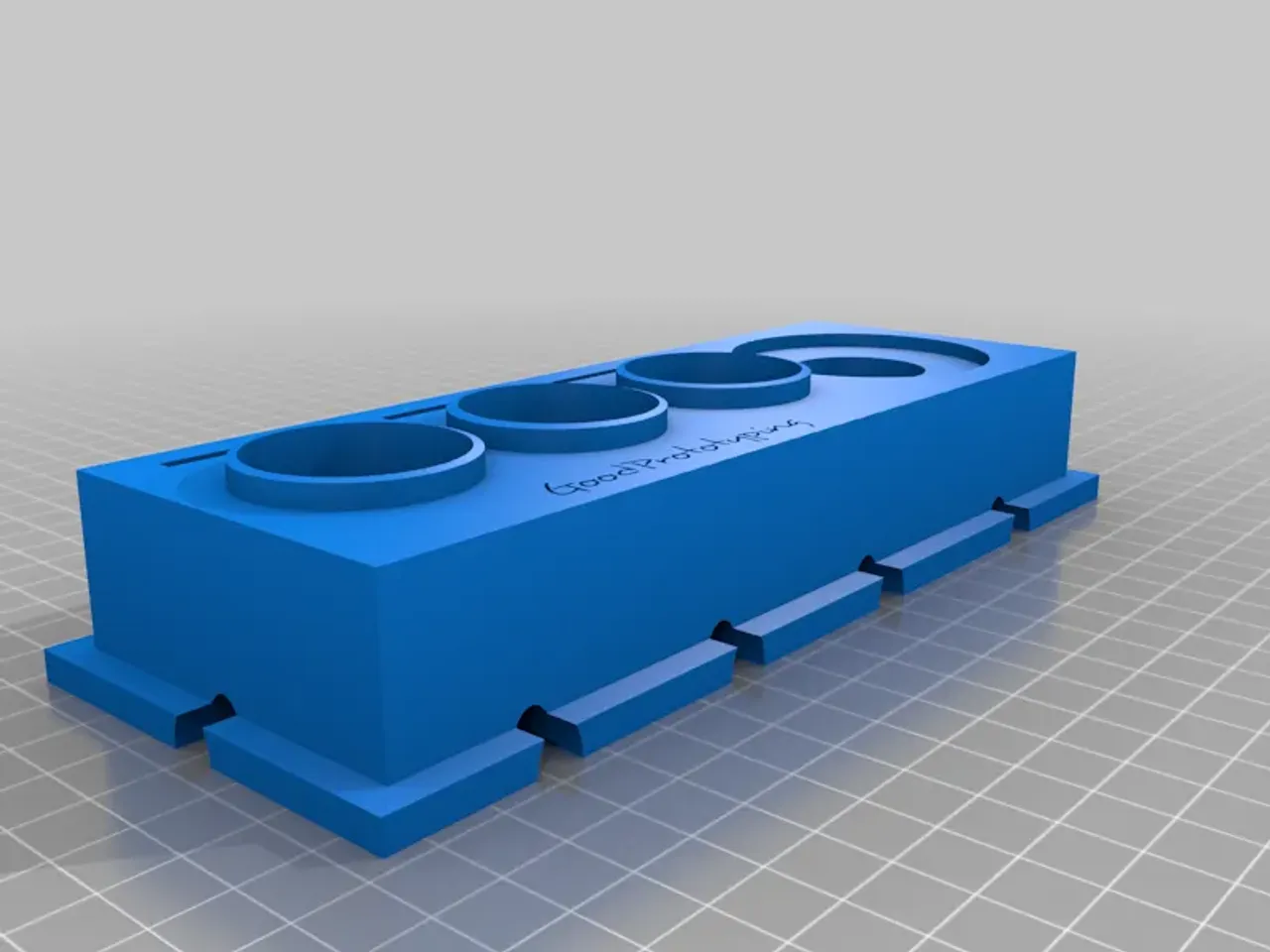 Refillable Nespresso Coffee Capsule Holder Tray by GoodPrototyping, Download free STL model